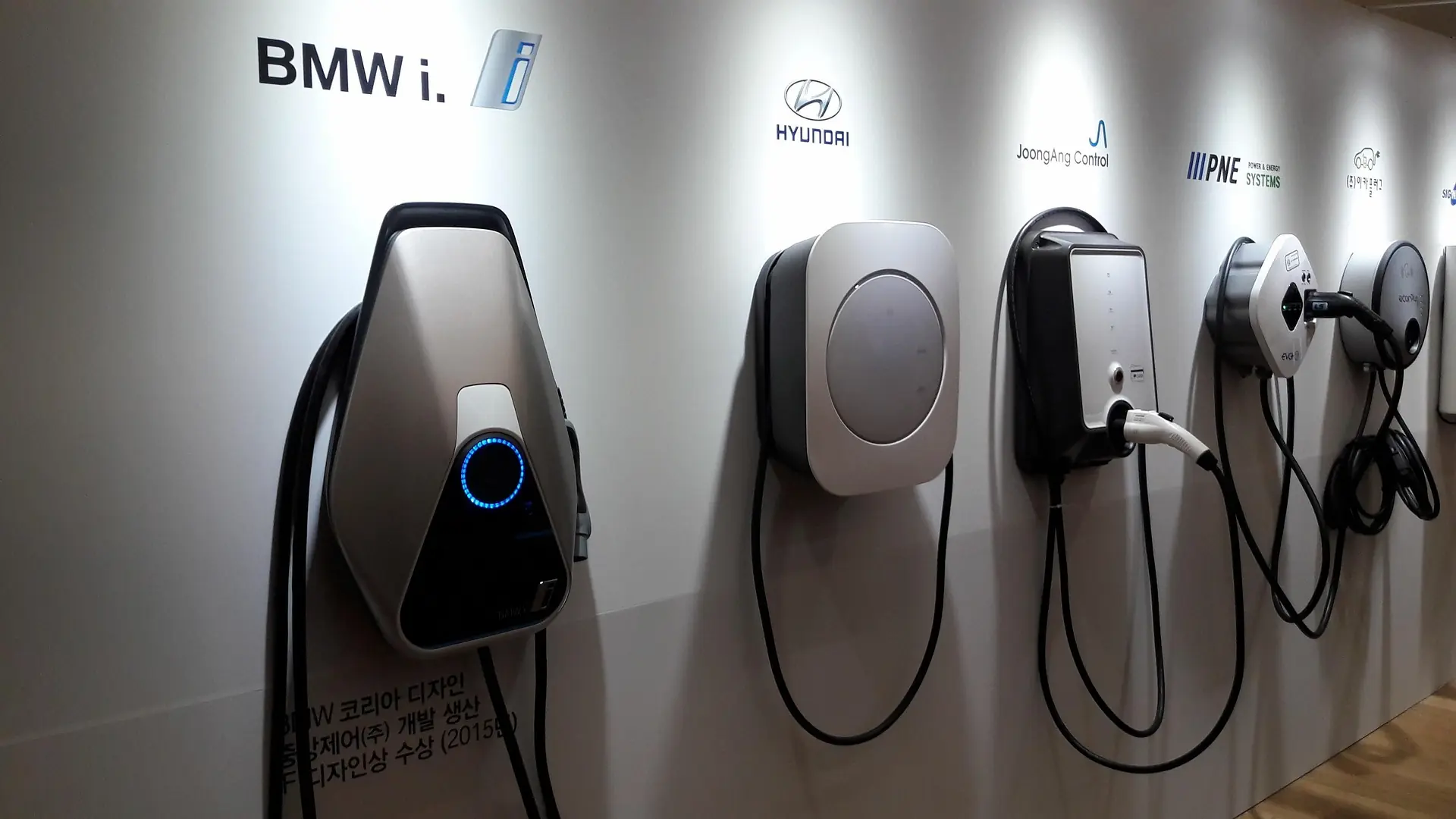 Commercial EV charger installation